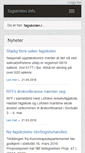 Mobile Screenshot of fagskolen.info